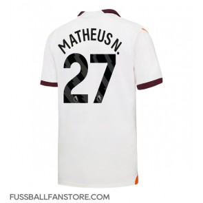 Manchester City Matheus Nunes #27 Replik Auswärtstrikot 2023-24 Kurzarm